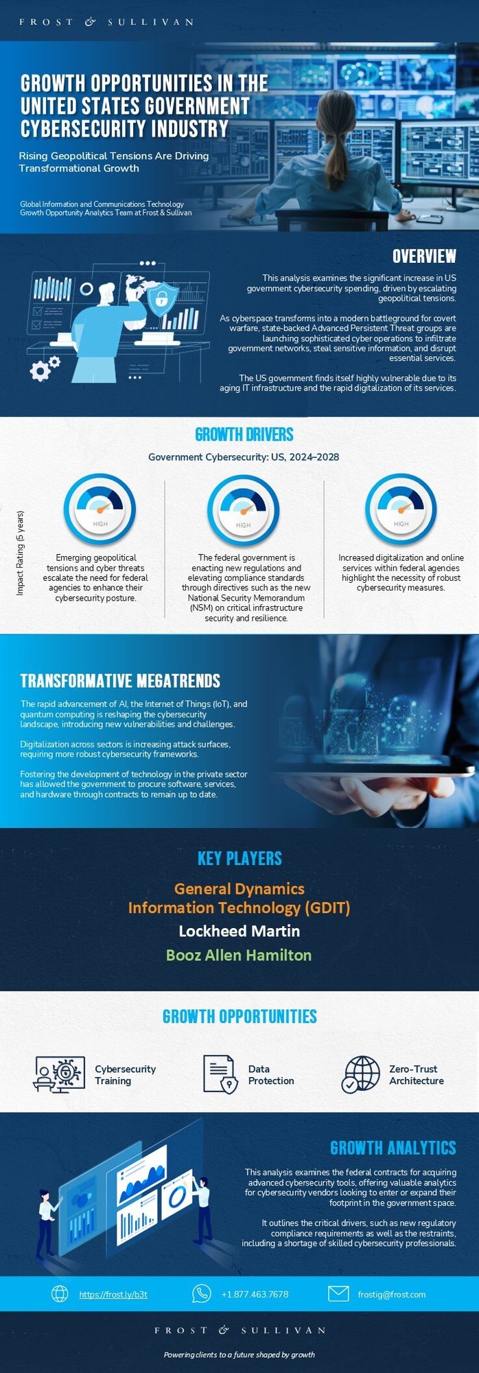 What Are the Emerging Growth Opportunities in the United States Government Cybersecurity Industry?