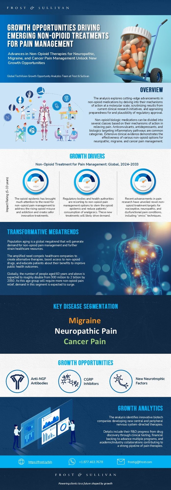 Non-Opioid Treatments for Pain Management: How Can You Identify New Growth Opportunities and Leverage Them?