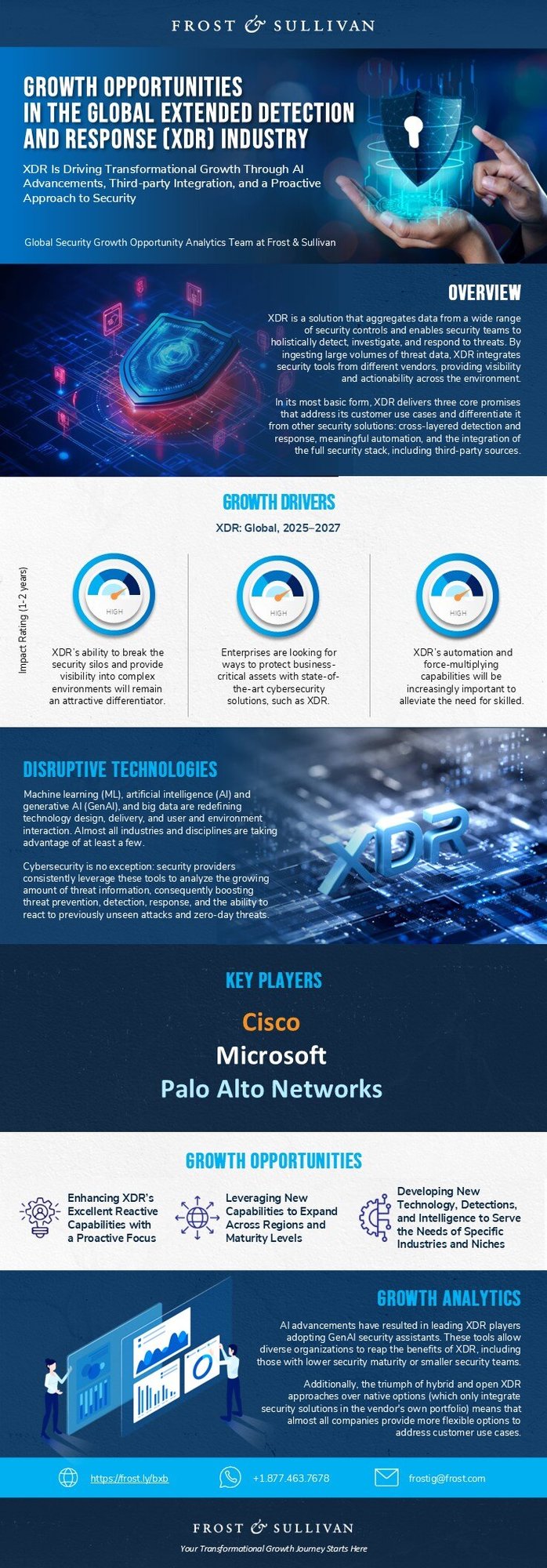 How Can Your Team Leverage the Growth Opportunities in the Global Extended Detection and Response (XDR) industry?
