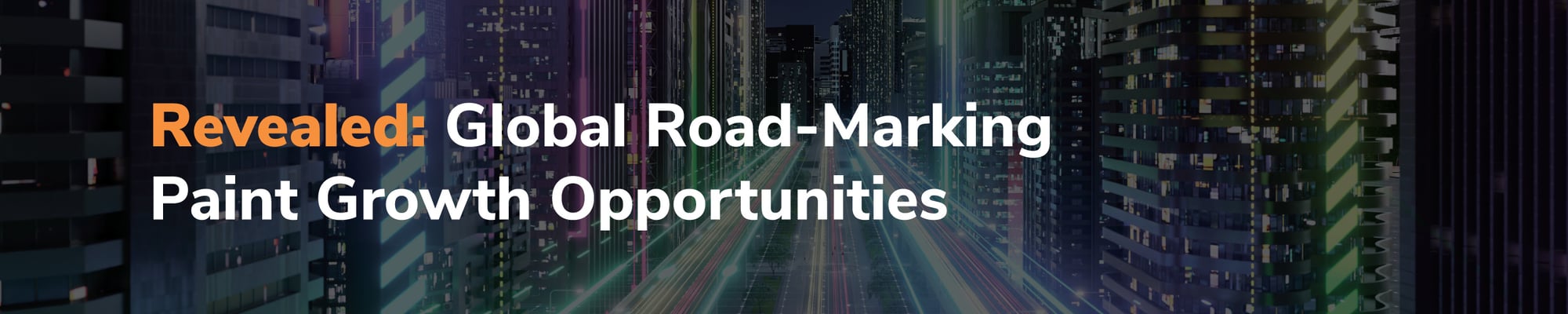 Revealed: Global Road-Marking Paint Growth Opportunities