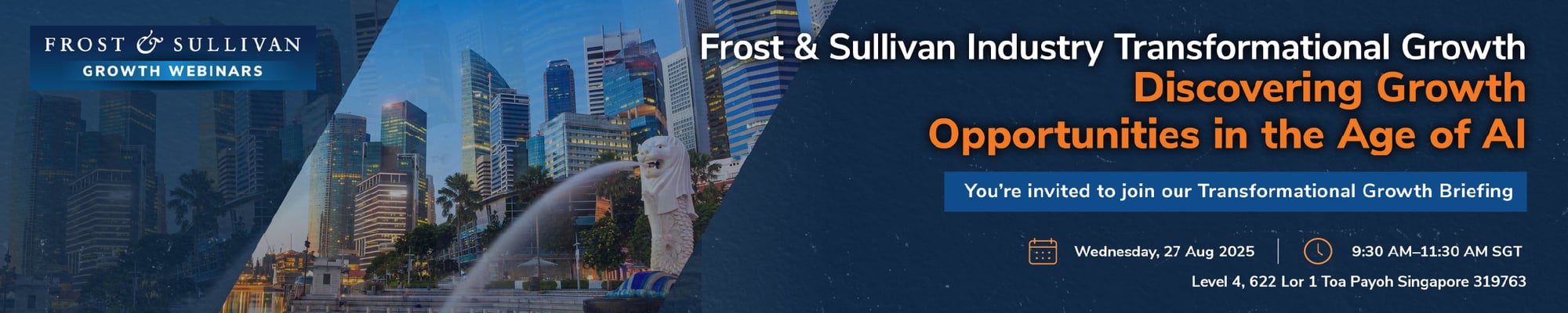 Frost & Sullivan Industry Transformational Growth Briefing: Discovering Growth Opportunities in the Age of AI