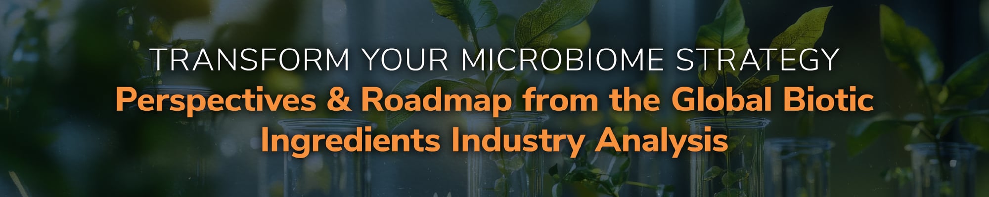 Transform Your Microbiome Strategy: Perspectives & Roadmap from the Global Biotic Ingredients Industry Analysis